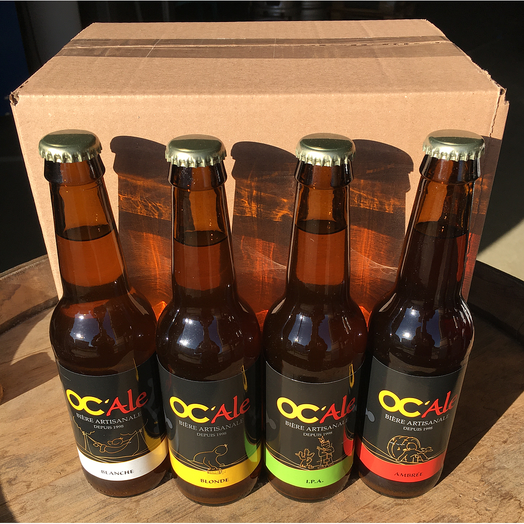 Carton d'assortiment 12 bouteilles 33cl