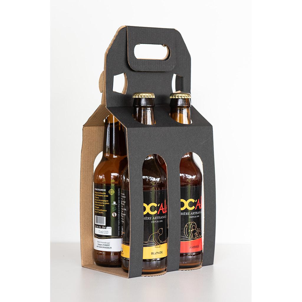 Coffret d'assortiment 4 bouteilles 33cl